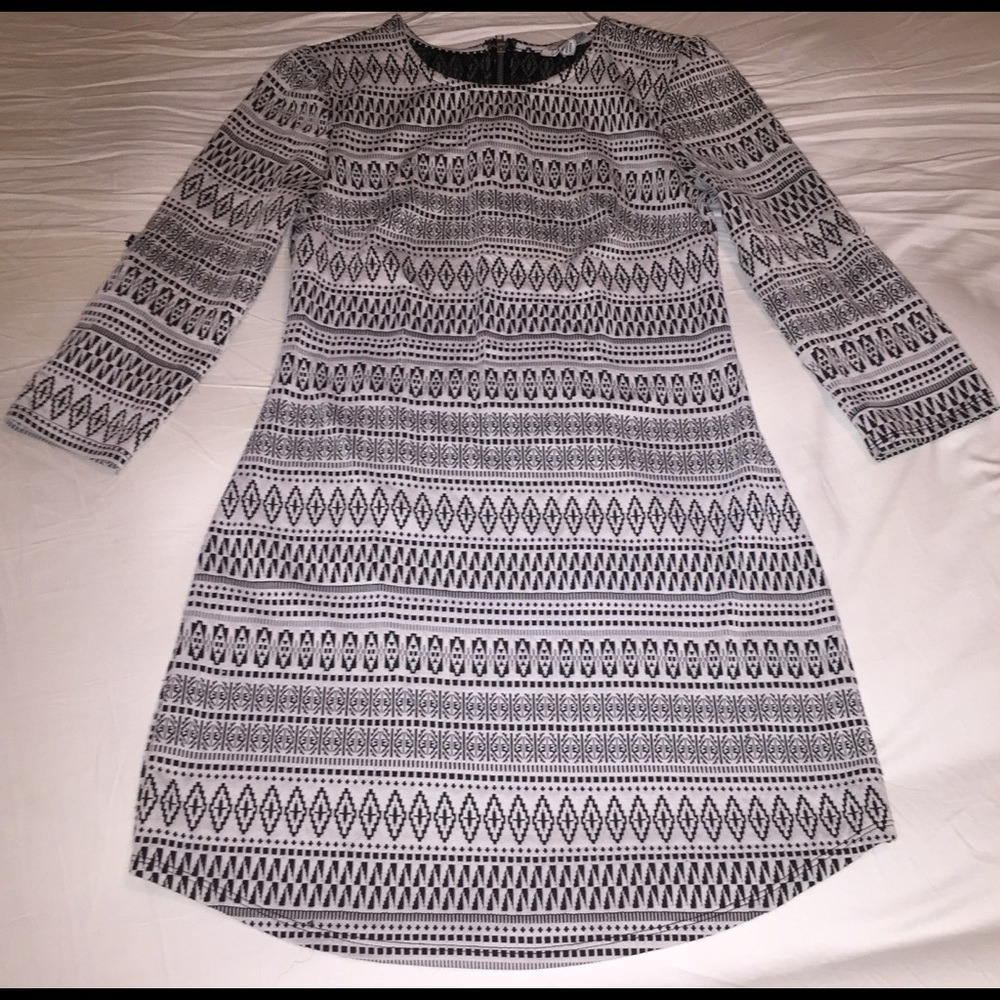 Speechless Bodycon Snowflake Design Winter Dress-5